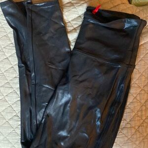 Spanx faux leather leggings